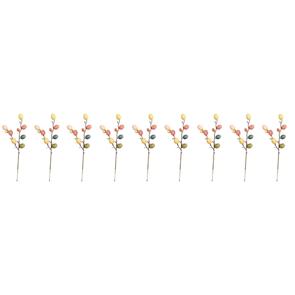 SOPOTUTU Easter Adornment Multi Color Home Decor Creative 3Pcs