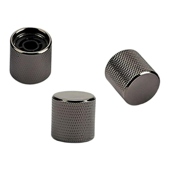 3 Pieces Electric Guitar Knobs Potentiometer Control Knob Screw Type Replacement Volume Control Knob for Electric Guitar Bass Parts