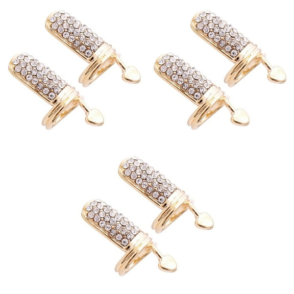 3 Pieces Finger Nail Rings Stick Nails for Women Woman