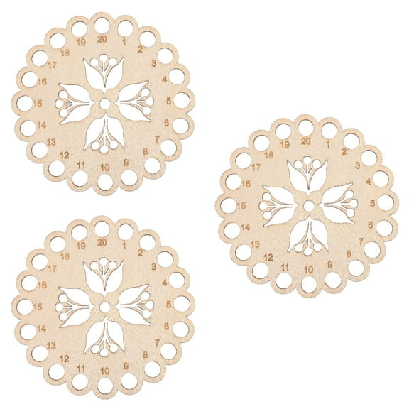 3 Pieces Frame Wire Threaded Board Cross Stitch Storage Embroidery Organizer