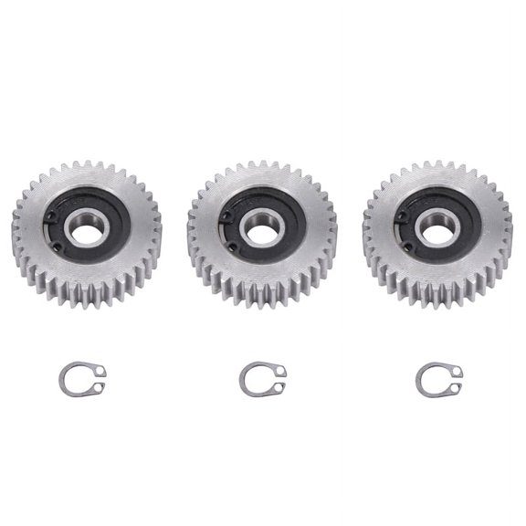 3 Pieces Gear Diameter:38 Mm 36 Tooth Thickness:12 Mm Electric Vehicle Steel Gear,3* steel gear,silver