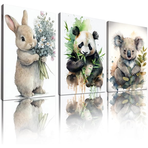 3 Pieces Glacier National Park Posters Retro Mountain Lake Canvas Wall Art Print Poster Vintage Decor Nature Landscape Picture Room Aesthetic for Bedroom Office Home Wall Decor (16x24in, Unframed)