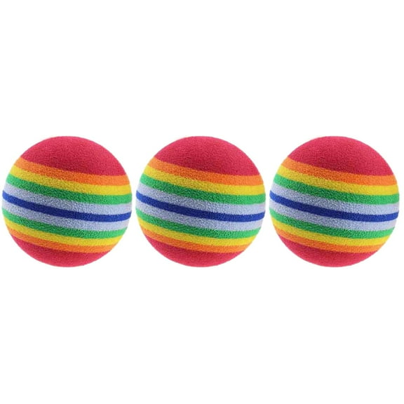 RENACLIPY Coophya Practice Ball Multi-Color Eva for Golf Training 24Pcs