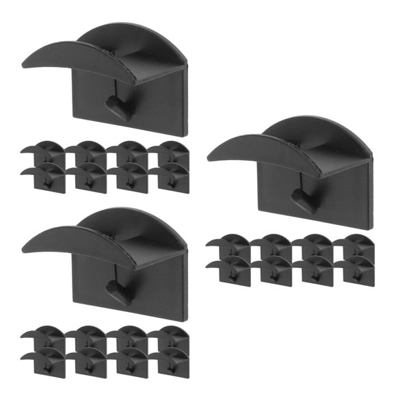 3 Pieces Hat Wall Mount Hooks Adhesive Coat Baseball Hanger