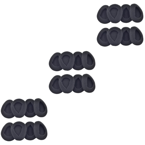 3-Pack Soft Foam Earbud Covers Headphone Sponge Cushion Pads for Comfortable Fit and Noise Isolation