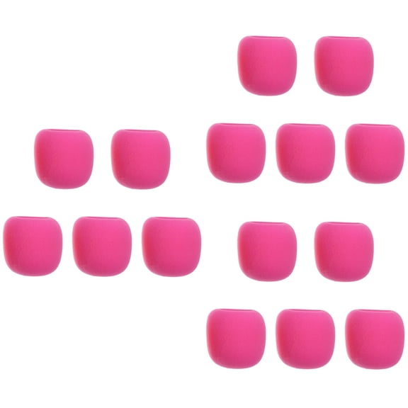 3 Pieces Headset Mic Cover Microphone Sponge Accessory