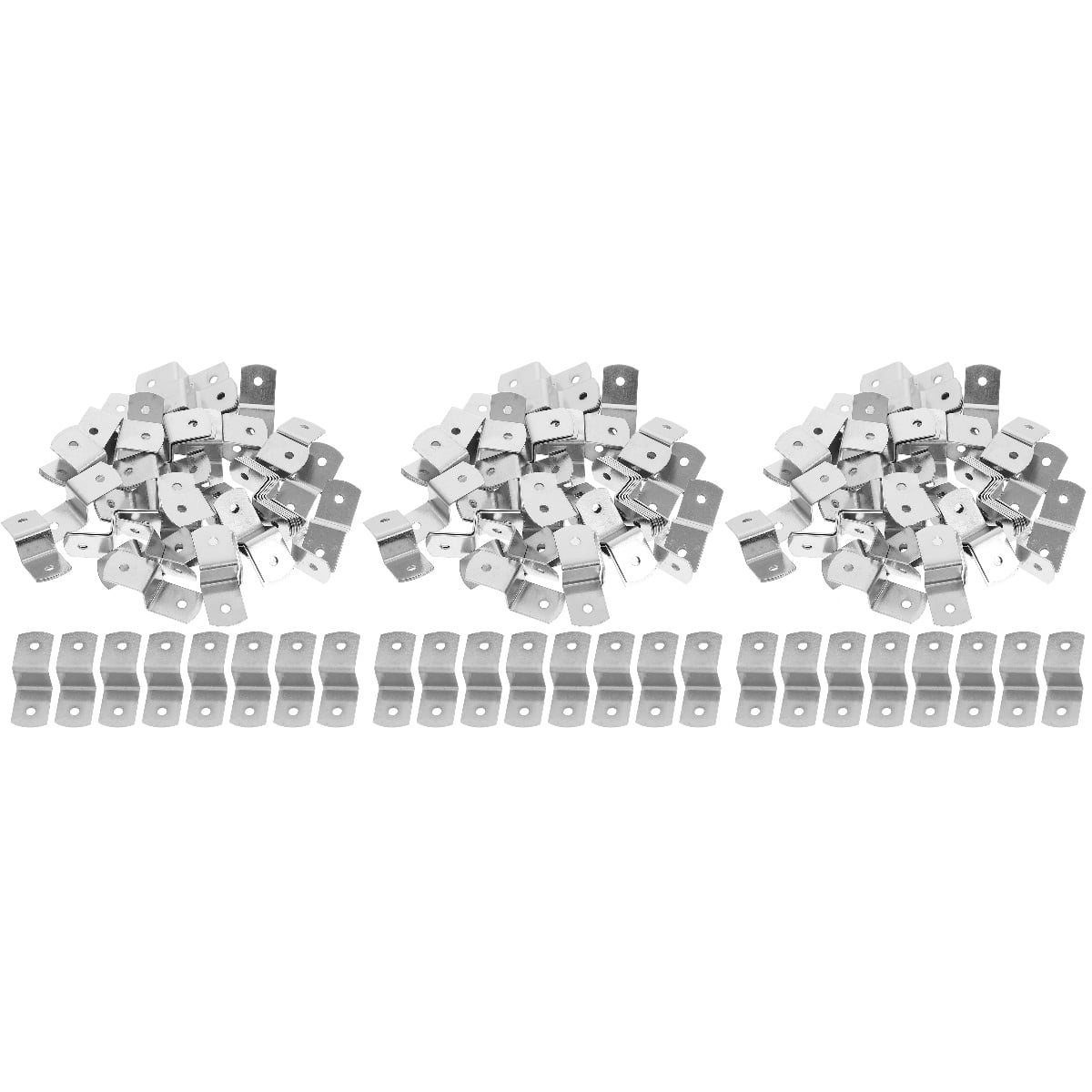 3 Pieces Heavy Duty Stapler Z Type Hook Photo Frame Clips - Walmart.com