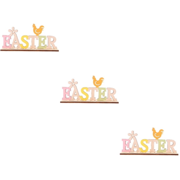 3 Pieces Hello Spring Table Poster Happy Birthday Decorations Tiered Tray