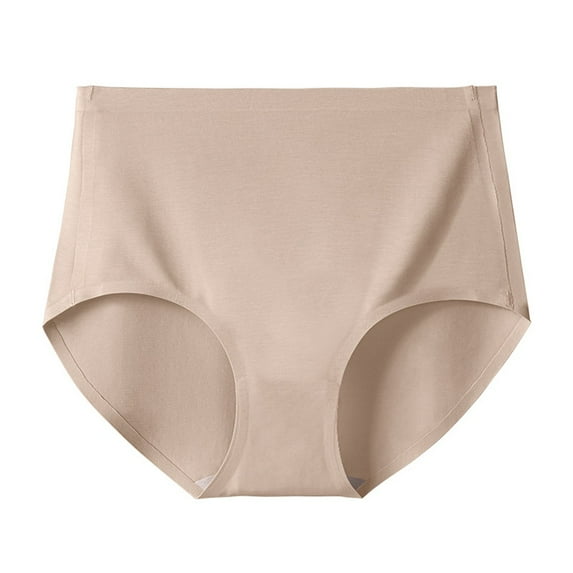 3 Pieces High-waist Women Underwear Breathable Panites Solid Color Triangle pants Women Briefs