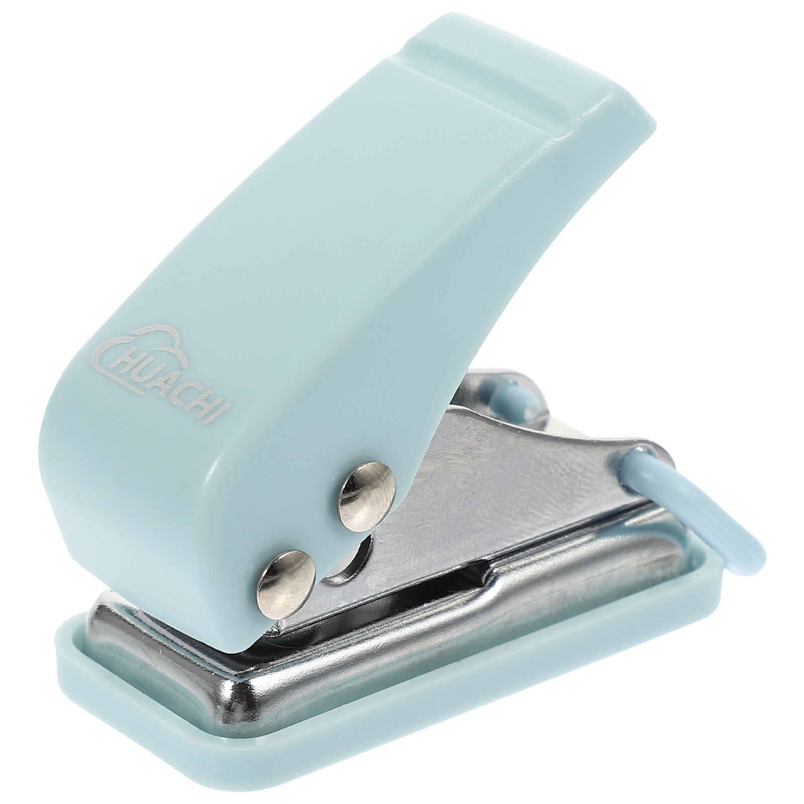 3 Pieces Hole Punch Office Organizer Cool Heavy Duty Stapler Student Blue