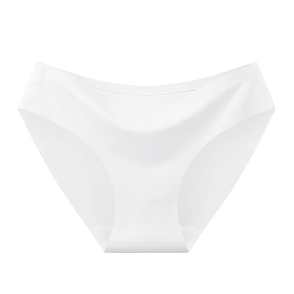 3 Pieces  Ice Silk Women Underwear Mid-waist Breathable Panites Triangle pants Women Briefs