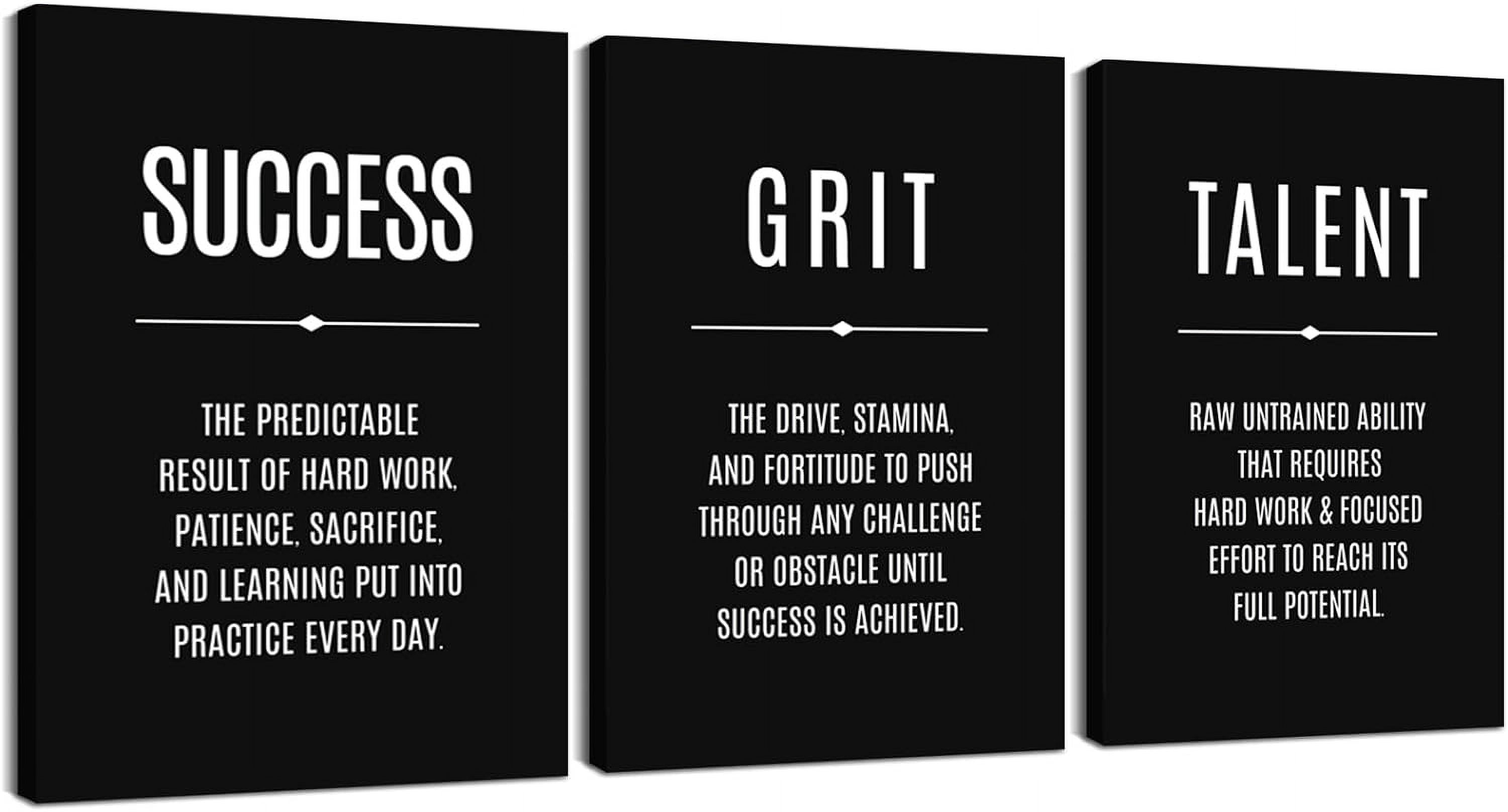 3 Pieces Inspirational Wall Art Motivational Wall Art Motivational ...