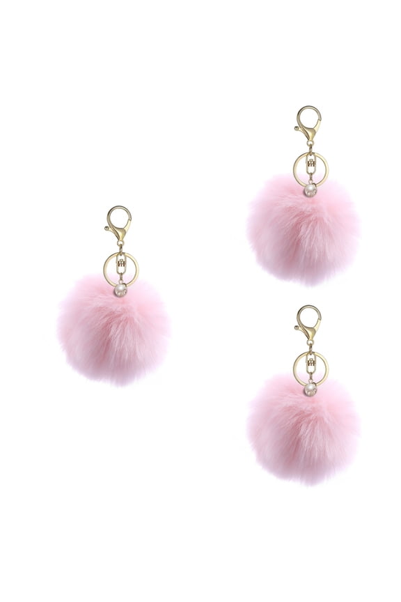 3 Pieces It Fidget Toys Soft Pom Keychain Miss Man