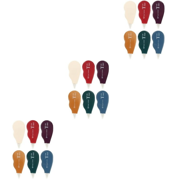 3 Pieces Label Correction Tape Easy to Use Space-saving