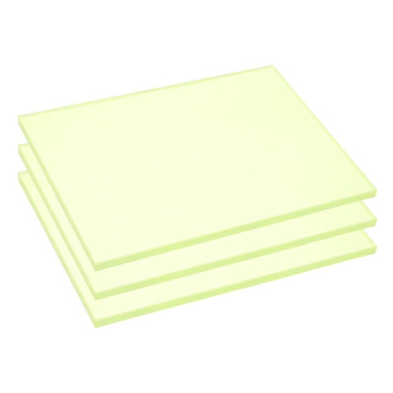 3 Pieces Leather Craft Punch Pads, Punching Pads, Quiet Plate Tools for Leather Punching, 200x150x8m Polyurethane