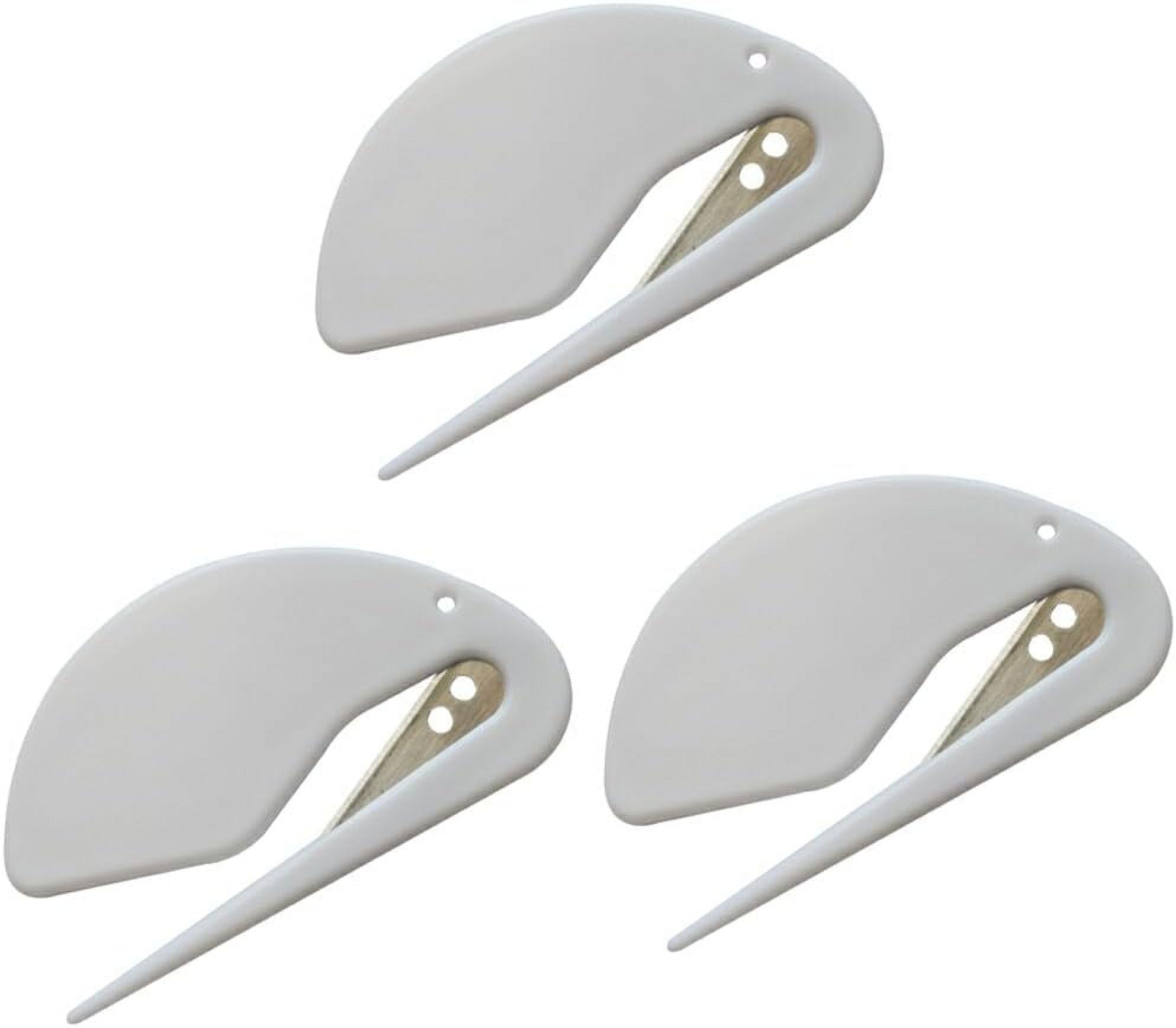 Office Razor 3 Pack Red Envelope Openers 3-Pack Red Letter Openers With Razor Blades ...