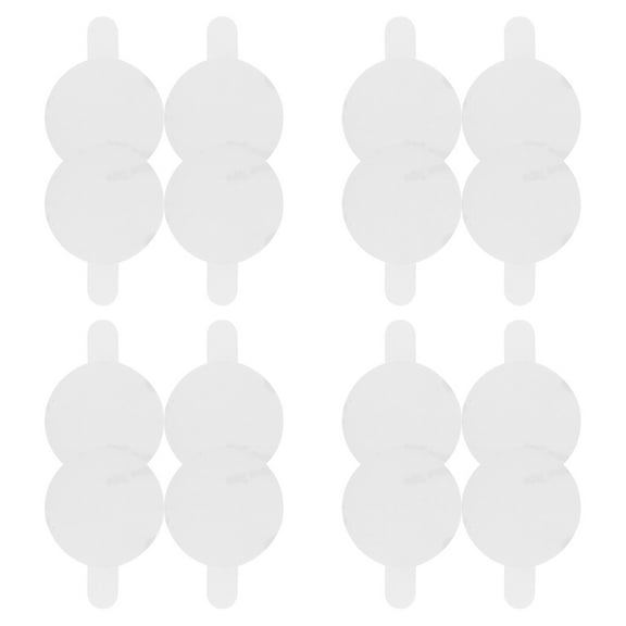 3 Pieces Lid Base Double Sided Tape Sealing Decals Sealing Sticker 2.3X2.3X0.1cm