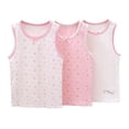 thumbnail image 1 of 3 Pieces Little Girls Sleeveless Crop Tank Top Racerback for Dance Outfits, 1 of 5
