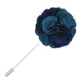 thumbnail image 1 of 3 Pieces Men's Lapel Pin Handmade Satin Flower Boutonniere Pin with Gift Box for Suit Wedding Groom, 1 of 6