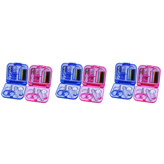 3 Count Sewing Kit with Tape Measure Kits for Adults Travel