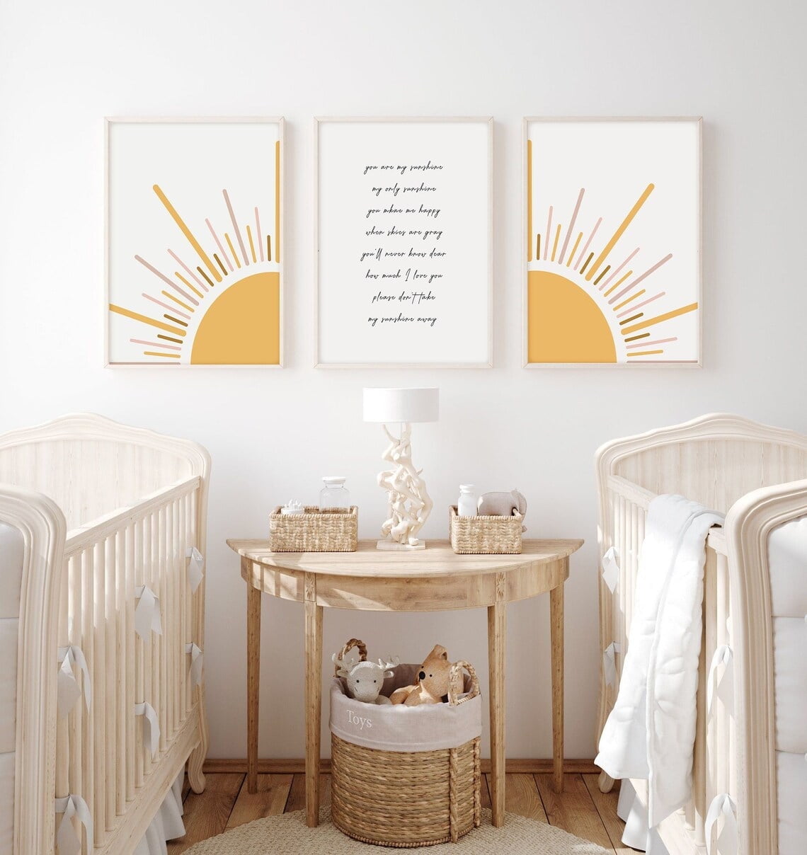 Gender Neutral Baby Decor Nursery Gender Neutral Wall Mural Baby