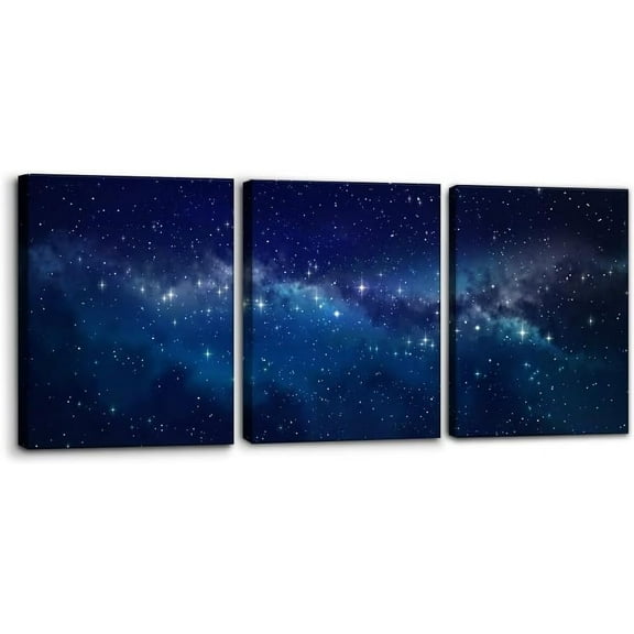 3 Pieces Modern Abstract Texture Artwork Canvas Prints Abstract Purple Paint Background Pictures Paintings on Canvas Wall Art for Home Decoration Wall Decor Stretch Framed Ready to Hang - 12"x16"x3
