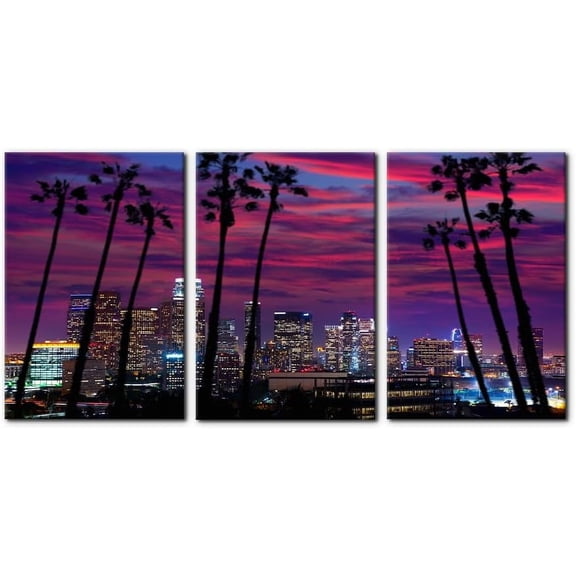 3 Pieces Modern Abstract Texture Artwork Canvas Prints Abstract Purple Paint Background Pictures Paintings on Canvas Wall Art for Home Decoration Wall Decor Stretch Framed Ready to Hang - 12"x16"x3