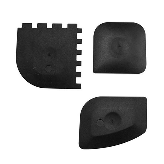 3-Pieces Non-Stick Pan Cleaning Set Plastic Pan Scraper Cleaner Tools for Cookwares Household Pan Pot Cleaning Kits