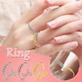 3 Pieces Of Silver Singleturn Spiralturn Rotating Rings Antistress And Anxiety Ring Rings