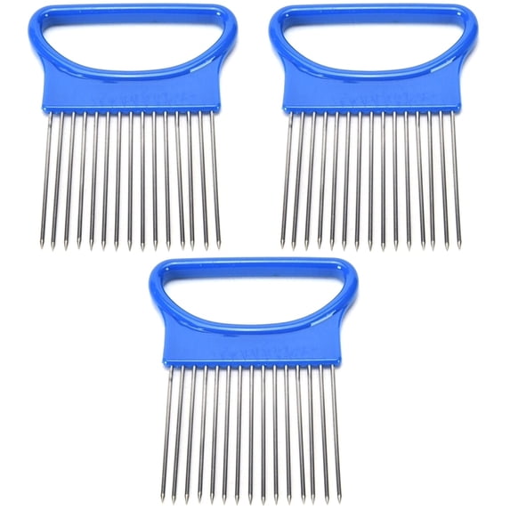 3 Pieces Onion Onions Vegetable Fruit Rack Slicer Machine