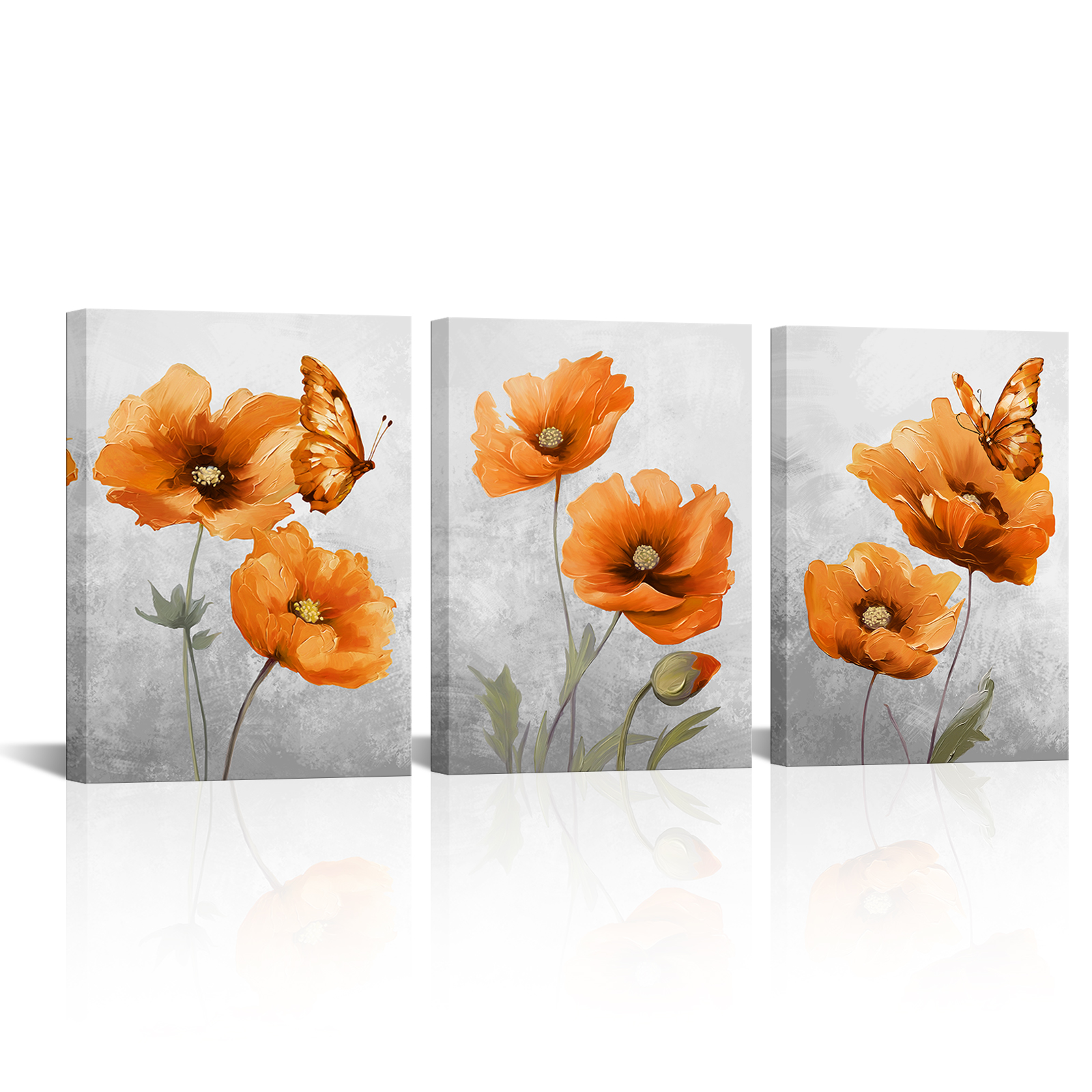 Abstract Wall Art Painting 5 Pieces Wall Art Canvas Flowing Water