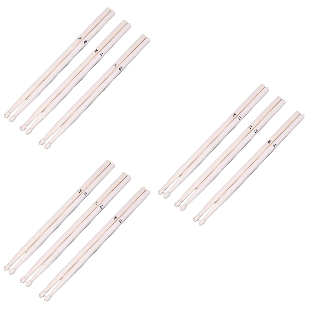 3 Pieces Outdoor Rain Drum Drumsticks Bulk Hickory for outside Miss