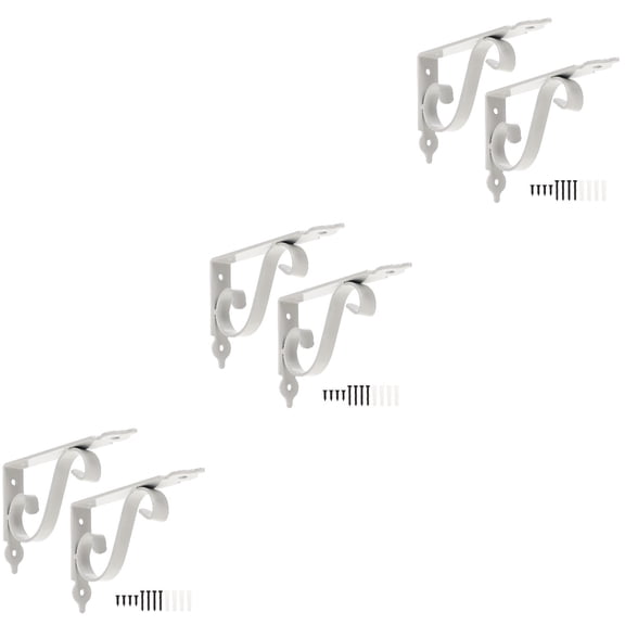 3 Pieces Pallet Bracket Wall Mounted Brackets for Shelves