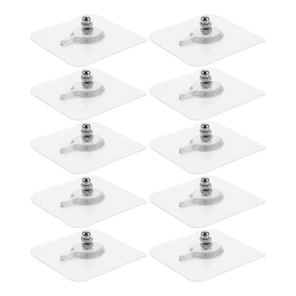 3 Pieces Pant Hangers No Trace Screw Sticker Wall Hooks Suitable for Surfaces