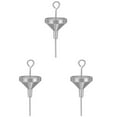 thumbnail image 1 of 3 Pieces Perfume Funnel for Oil The Tools Mini Filling Small Bottle Liquid Stainless Steel Pack, 1 of 6