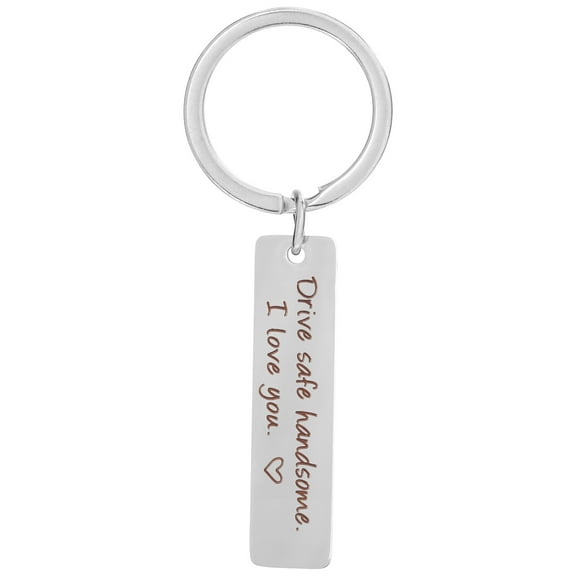 3 Pieces Personalized Keychain Keychains for Men Delicate Workmanship