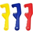 thumbnail image 1 of 3 Pieces Plastic Bucket Lid Opener 5 Gallon Paint Can Lid Opener, Bucket Lid Lifter Remover Wrench Tool, Remover for Home Office Lid Opening Industrial Use (Red Yellow Blue), 1 of 5