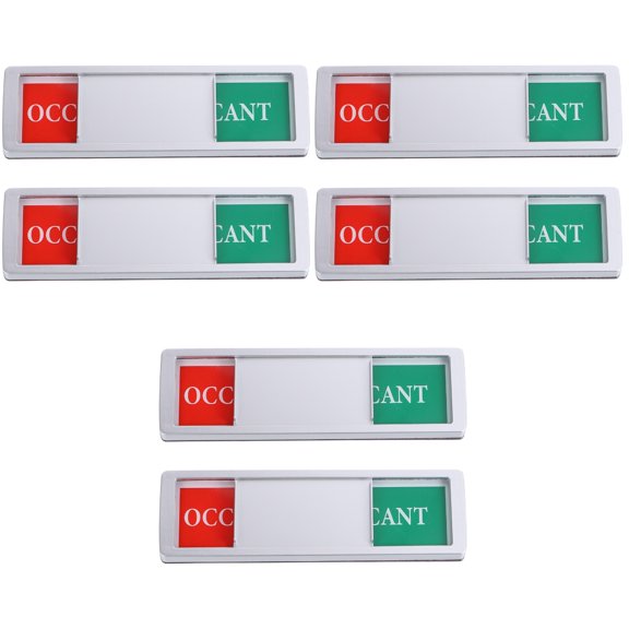 3 Pieces Posters Sliding Sign Magnetic Slider Door Office