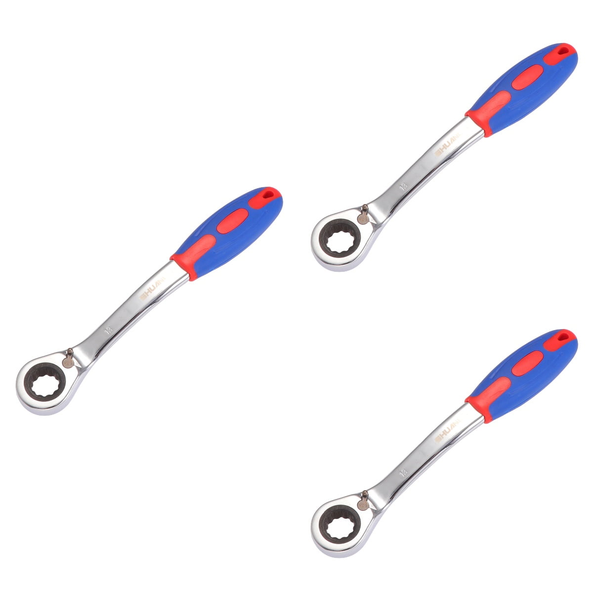 Ute Rachet Handle 3-Piece Quick Release Ratchet Handle Set - Durable, Convenient Tool for ...