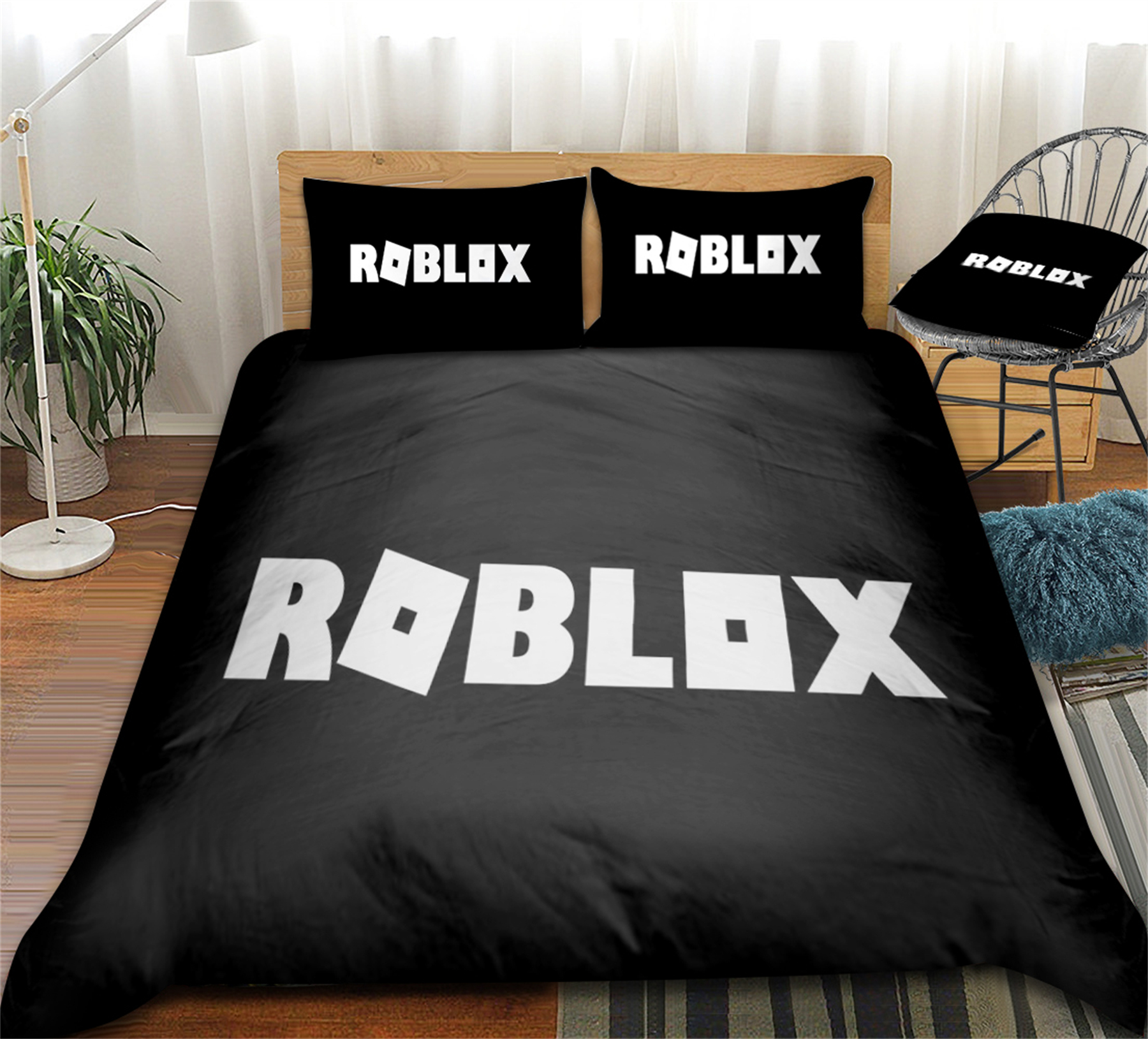 3 Pieces Roblox Duvet Cover Sets 3D Game Comforter Cover Soft And 3 Pieces Roblox Duvet Cover Sets 3D Game Comforter Cover Soft And Breathable Bedding Sets For Bedroom Decor 153c9873 C21f 4f29 8ff7 