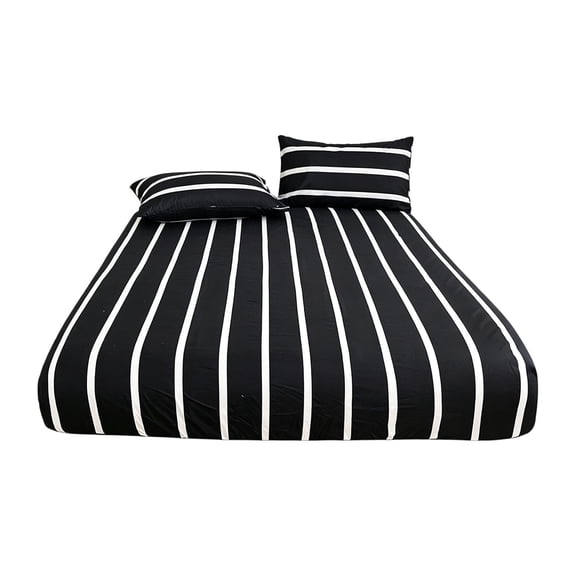3 Pieces All Season Bedding Sets,Twin Comforter Set,Soft Bed Set with 2 Pillow Cases & 1 Fitted Sheet for Apartment Dorm Preppy Shrinkage Fade Resistants Easy Care