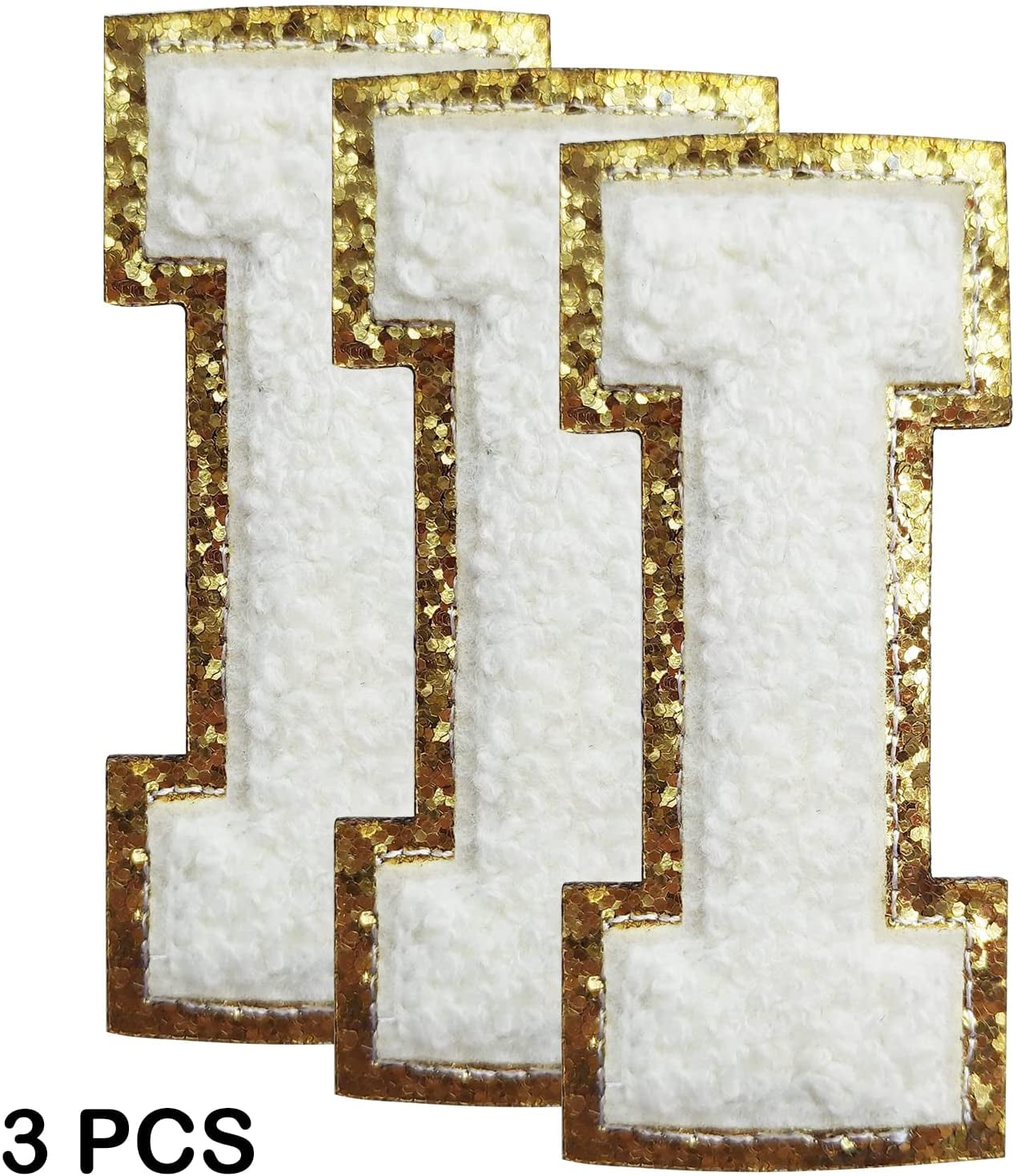 Selbstklebende Chenille Brief Patches Stoney Clover Lane Dupes Glitter  Stickerei Gold Grenze Patch für Kleidung Diy Hut Shirt - AliExpress
