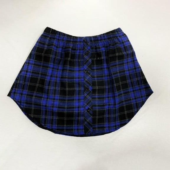 3 Pieces Shirt Extender for Women Adjustable Layering Fake Top Lower Sweep Shirt Half Length Skirt, Security of Under Skirts (A Set,XXL)