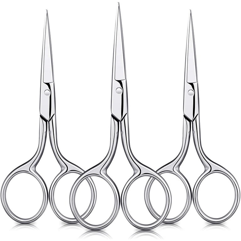 3 Pieces Small Precision Embroidery Scissors Mini Thread Scissors Stainless  Steel Sewing Scissors Forged Pointed Tip Detail Shears for DIY Craft  Needlework Yarn and Sewing 