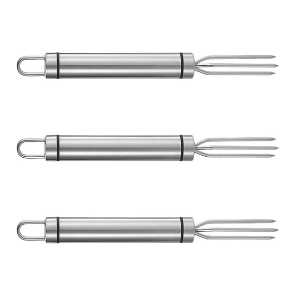 3 Pieces Stainless Steel Corn And Potato Forks, Food Safe And Rust , Great For Family Gatherings