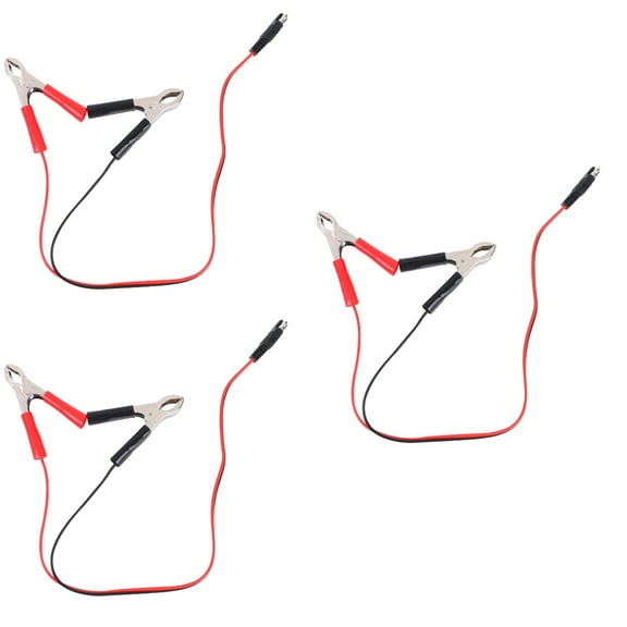 3 Pieces Trickle Charger Connector Battery Extension Cable