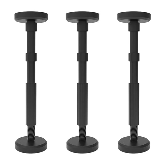 3 Pieces Undermount Sink Mounting Brackets/ Sink Legs/ Dropped Loose Sink Basin Repair Set for Dresser Desk Kitchen Bathroom