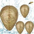 thumbnail image 2 of DECYOOL 6 Pack Paper Wasp Nest Decoy Hanging Wasp Nest 2 of 13