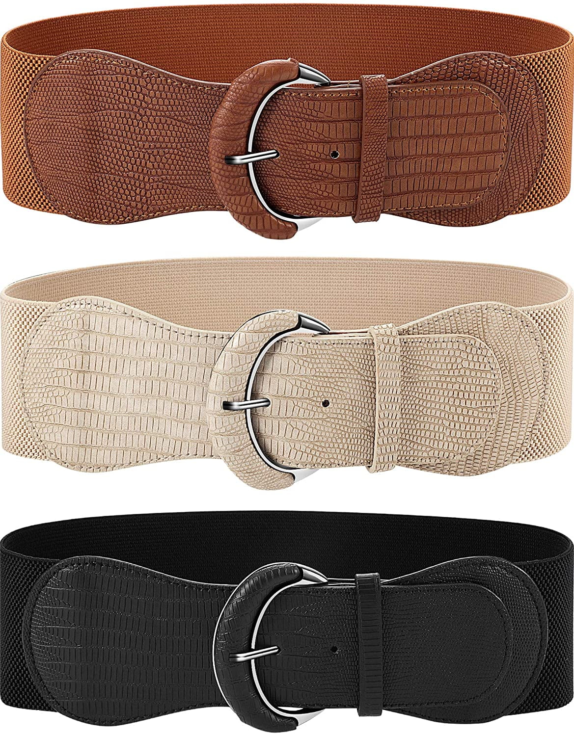 Wide Brown Leather Belt Women Wide Waist Belt Wide Leather 