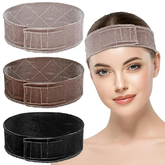 3 Pieces Wig Grip Band No Slip Velvet Wig Head Grip Band Adjustable Wig Grip Headband Non Slip Wig Gripper for Keeping Wigs in Place Wig Grip Cap Wig Accessory for Women